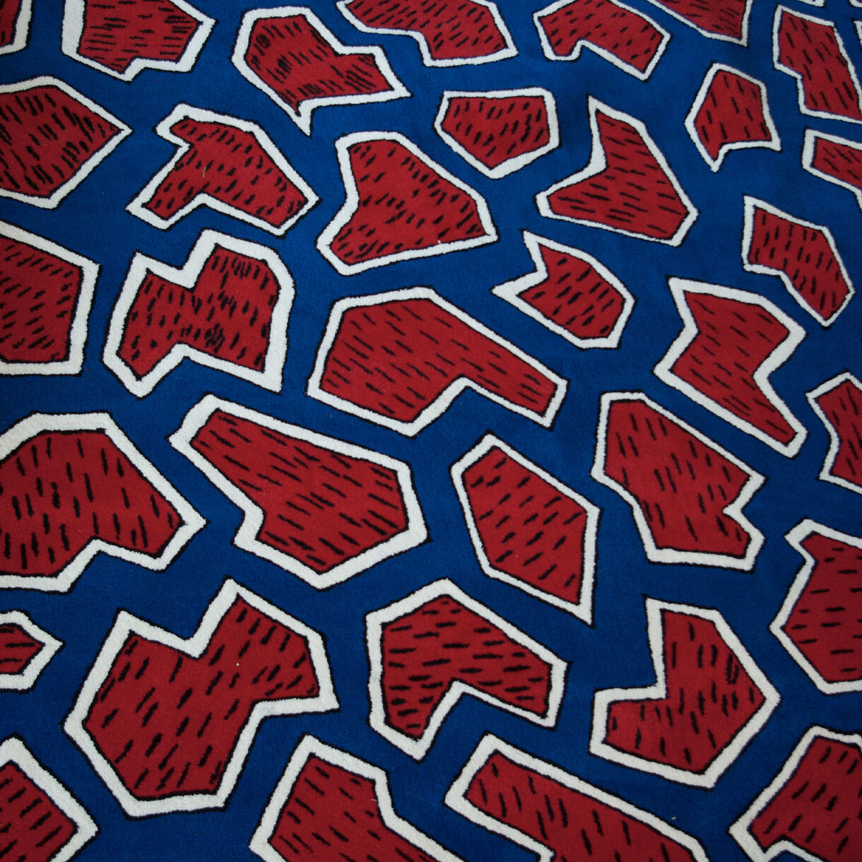 France Rug, Detail