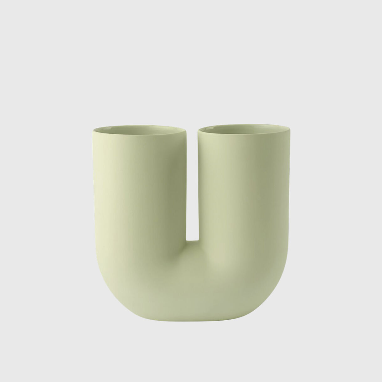 Kink Vase, 26cm, Light Green