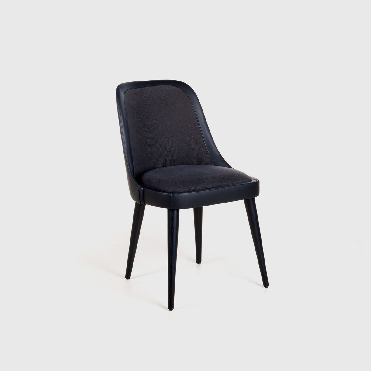 Laval Leather Chair, Remix 183 & Saddle Leather