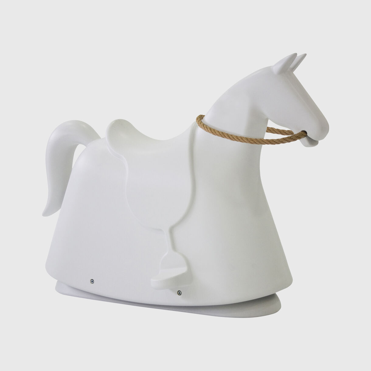 Rocky Rocking Horse, White