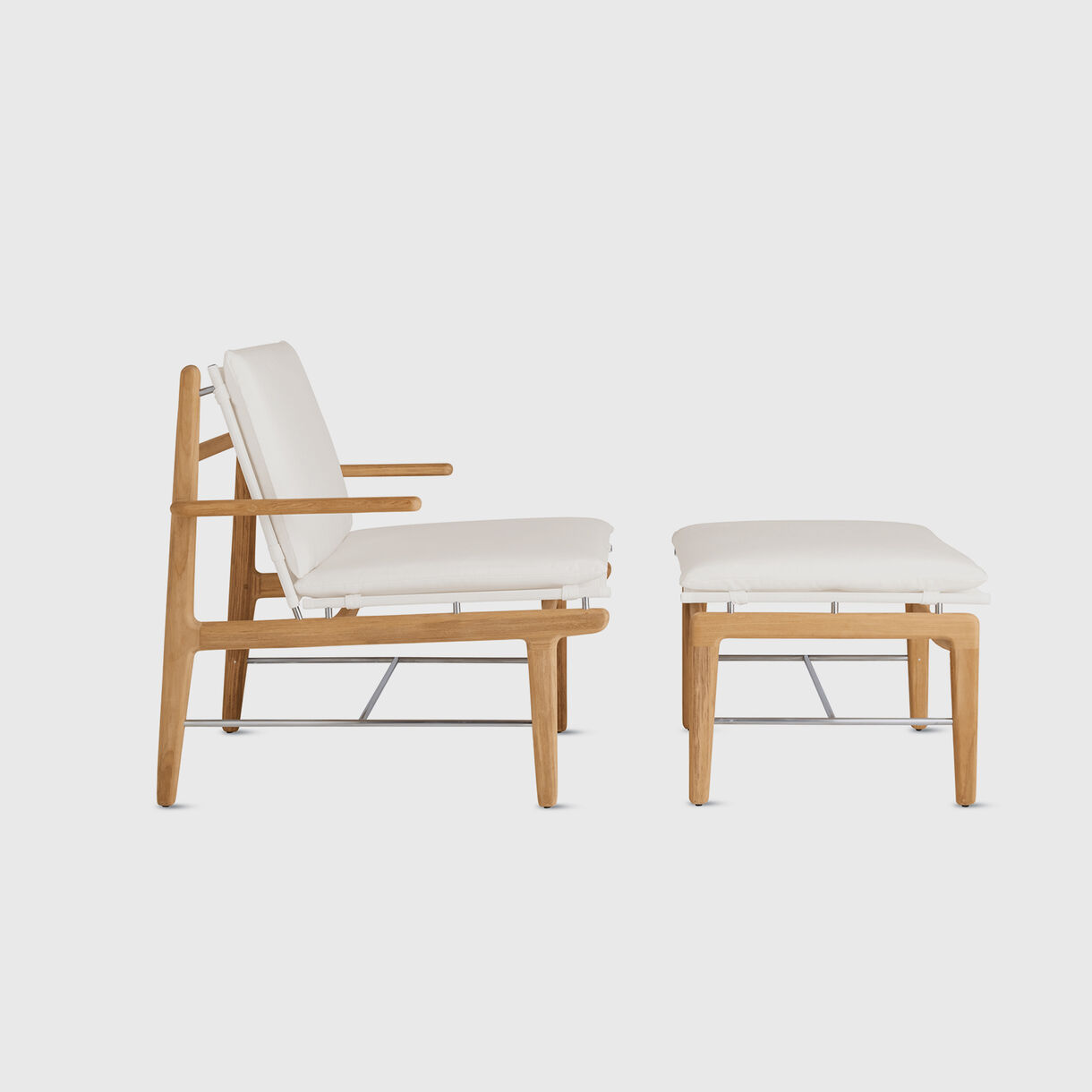 Finn Lounge Chair, White