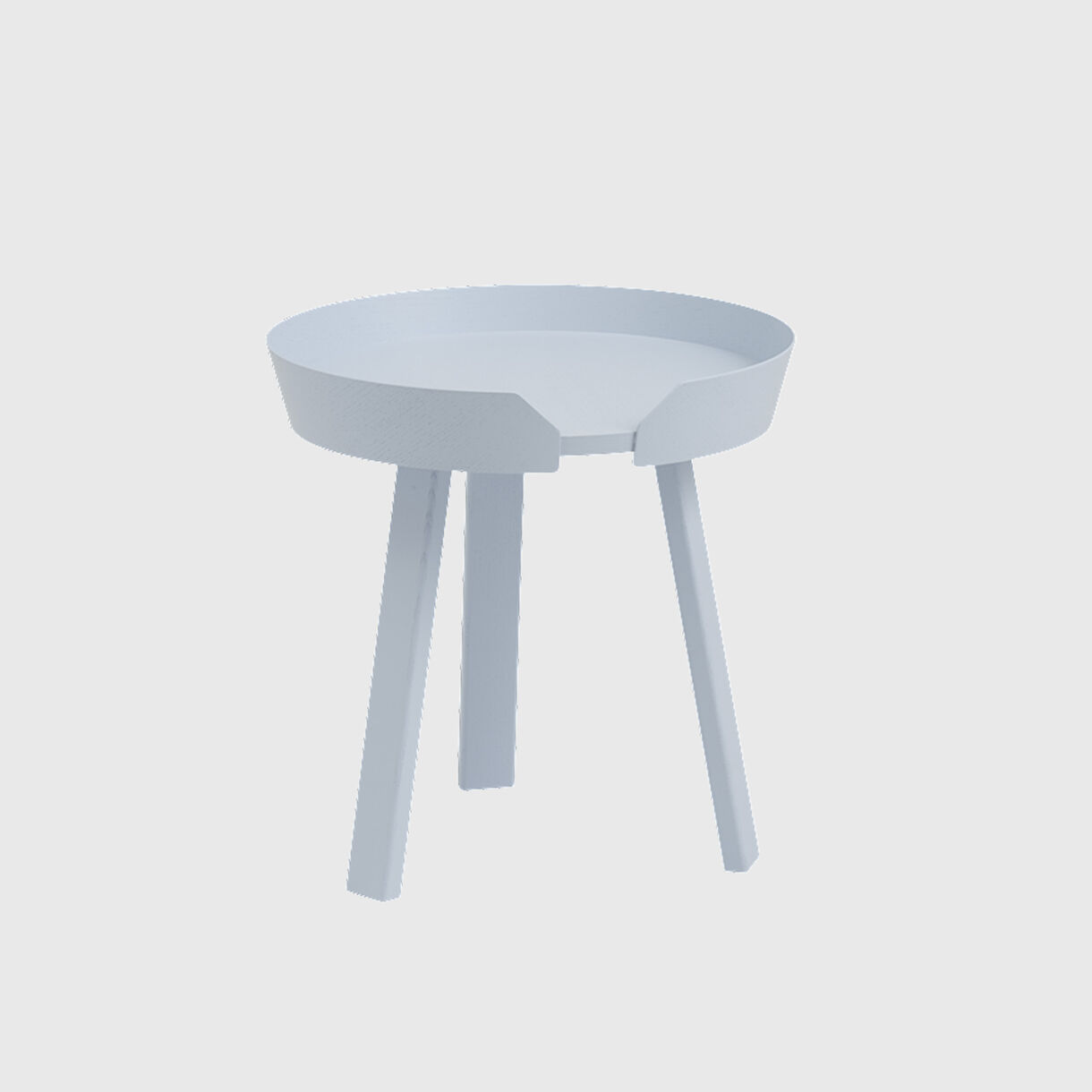 Around Table, Small, Light Blue