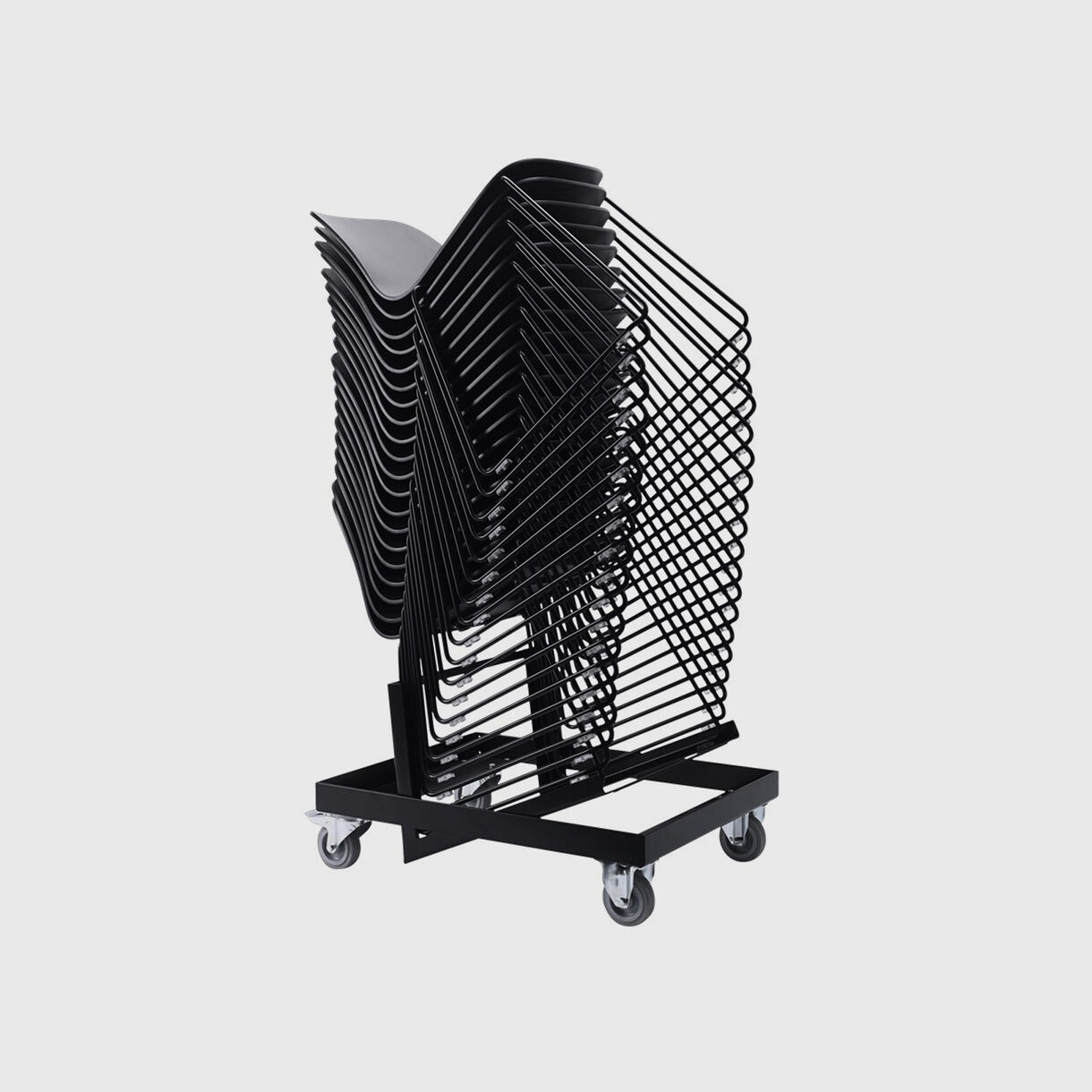 Visu Chair Sled Base, Black