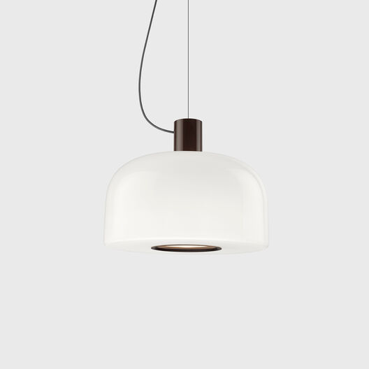 Bellhop Glass Suspension Lamp