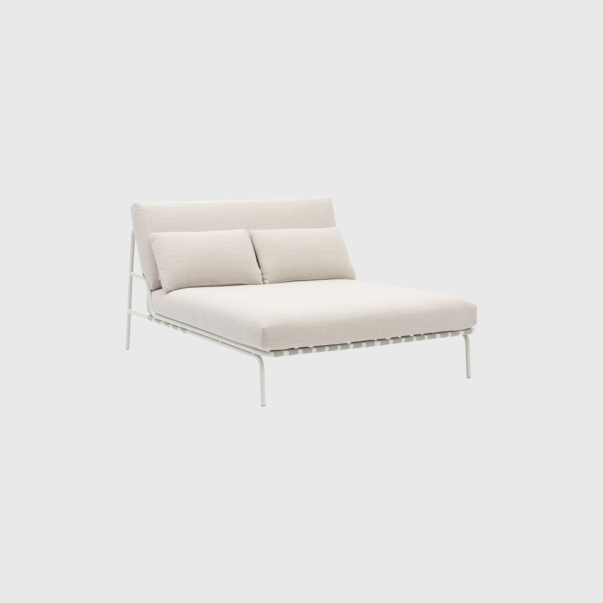 Settle Lounge Bed, Laze 1, Grey