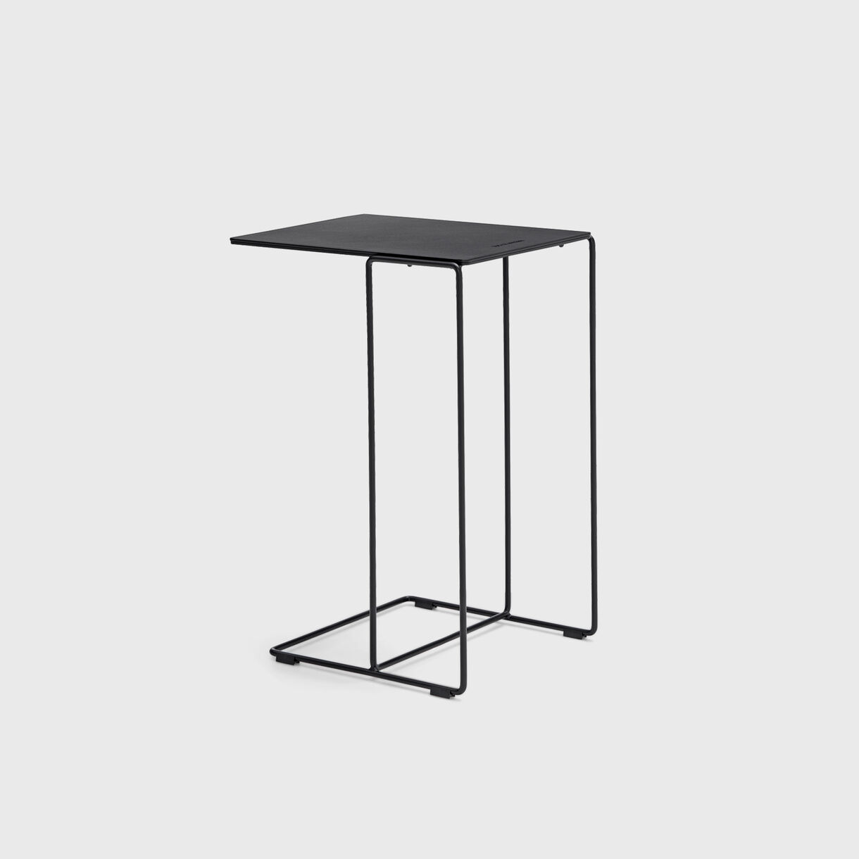 Oki Saddle Side Table, Small, Black