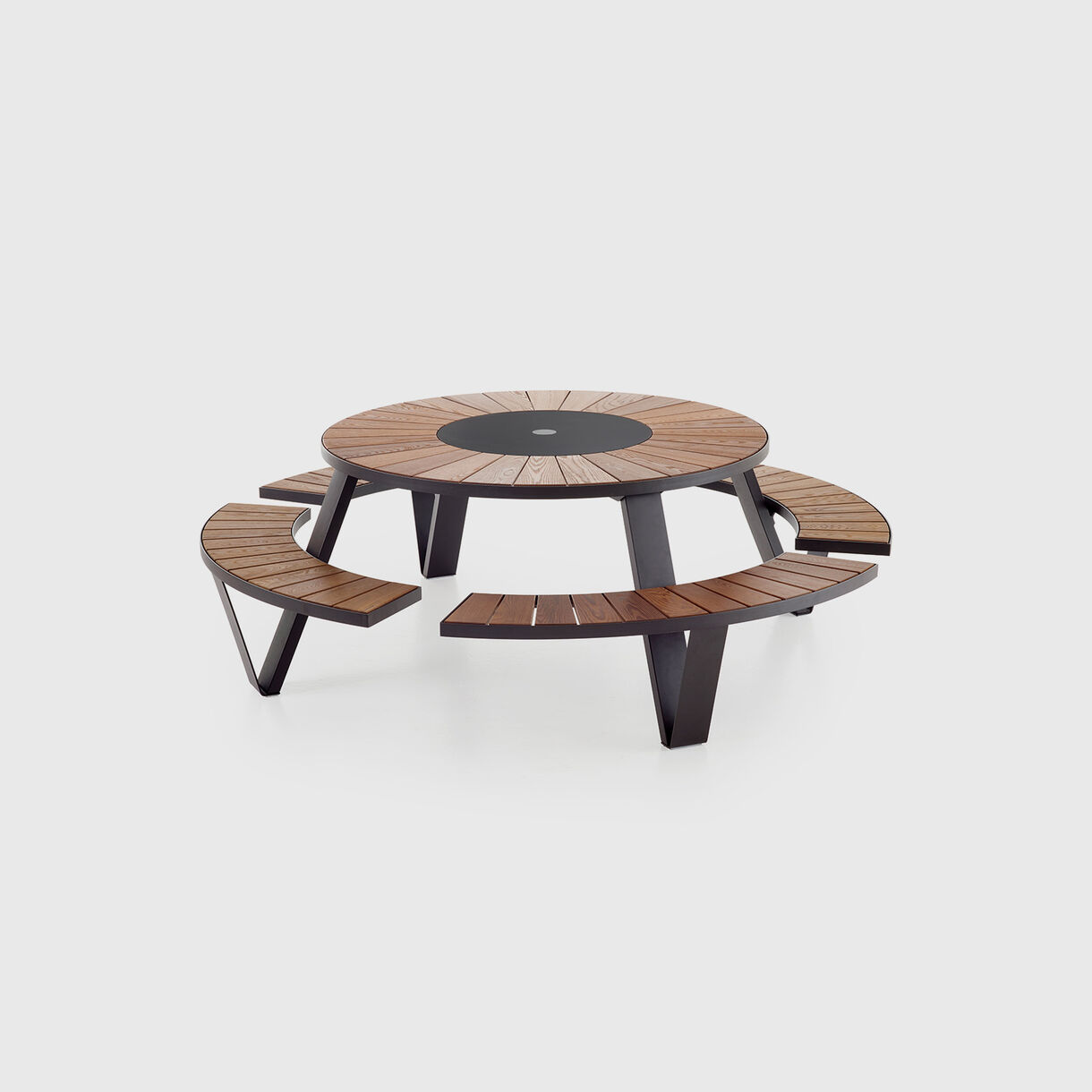 Pantagruel Picnic Table, Hellwood & Black
