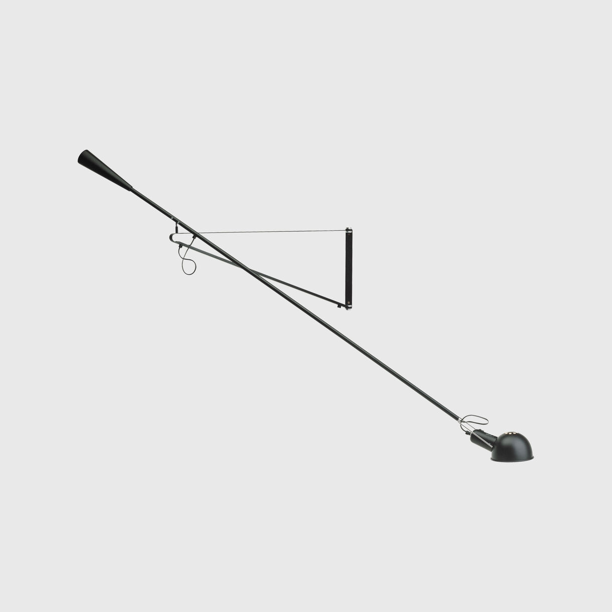 265 Wall/Ceiling Lamp, Black