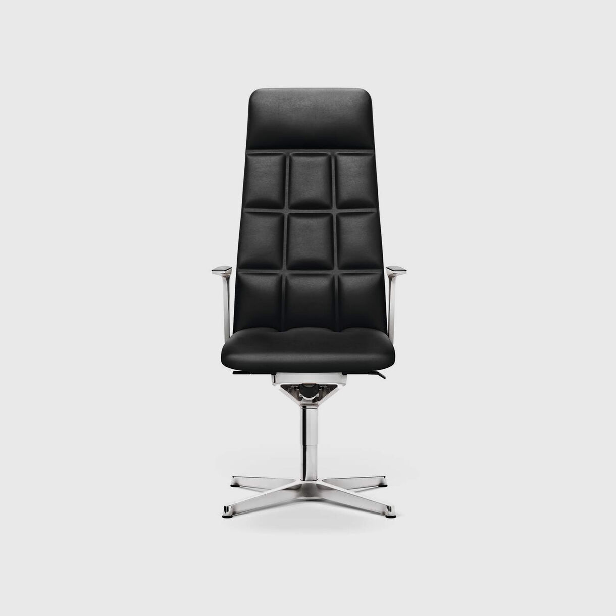 Leadchair Management Swivel Chair, High Back