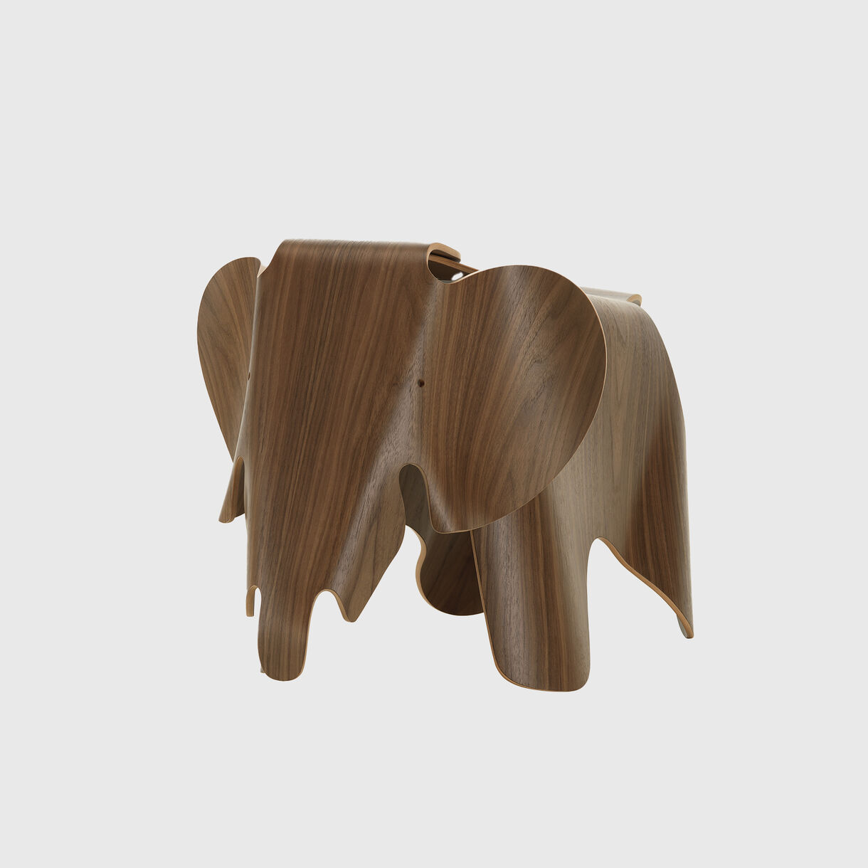 Eames Elephant Plywood, Walnut