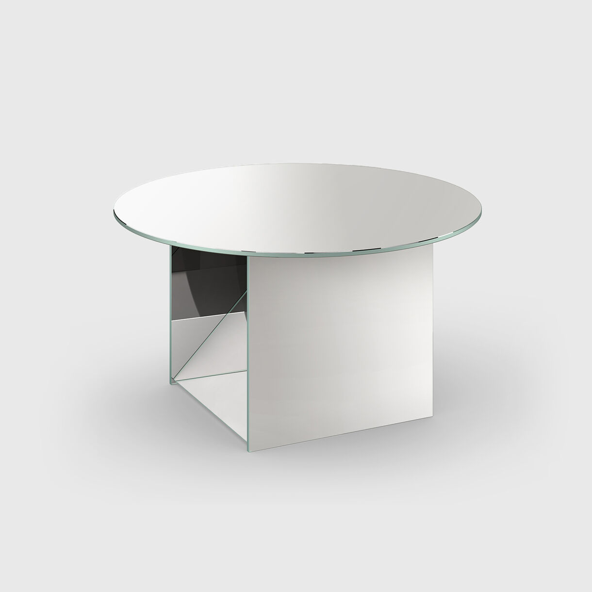 Kaisa Coffee Table, Mirrored Glass