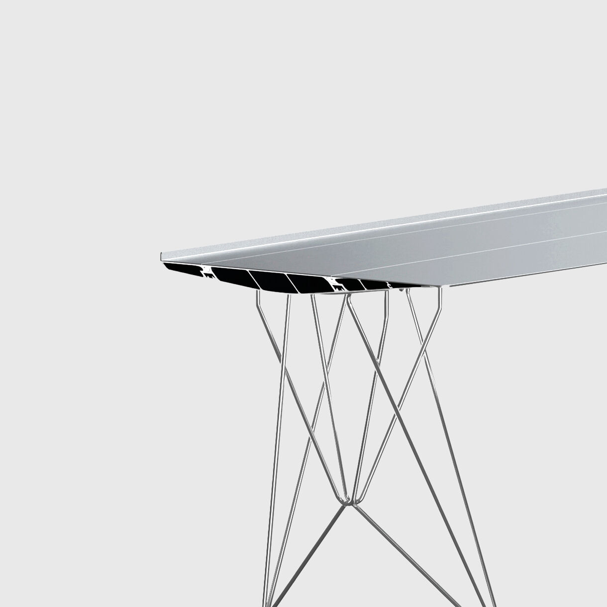 Table B Desk, Steel