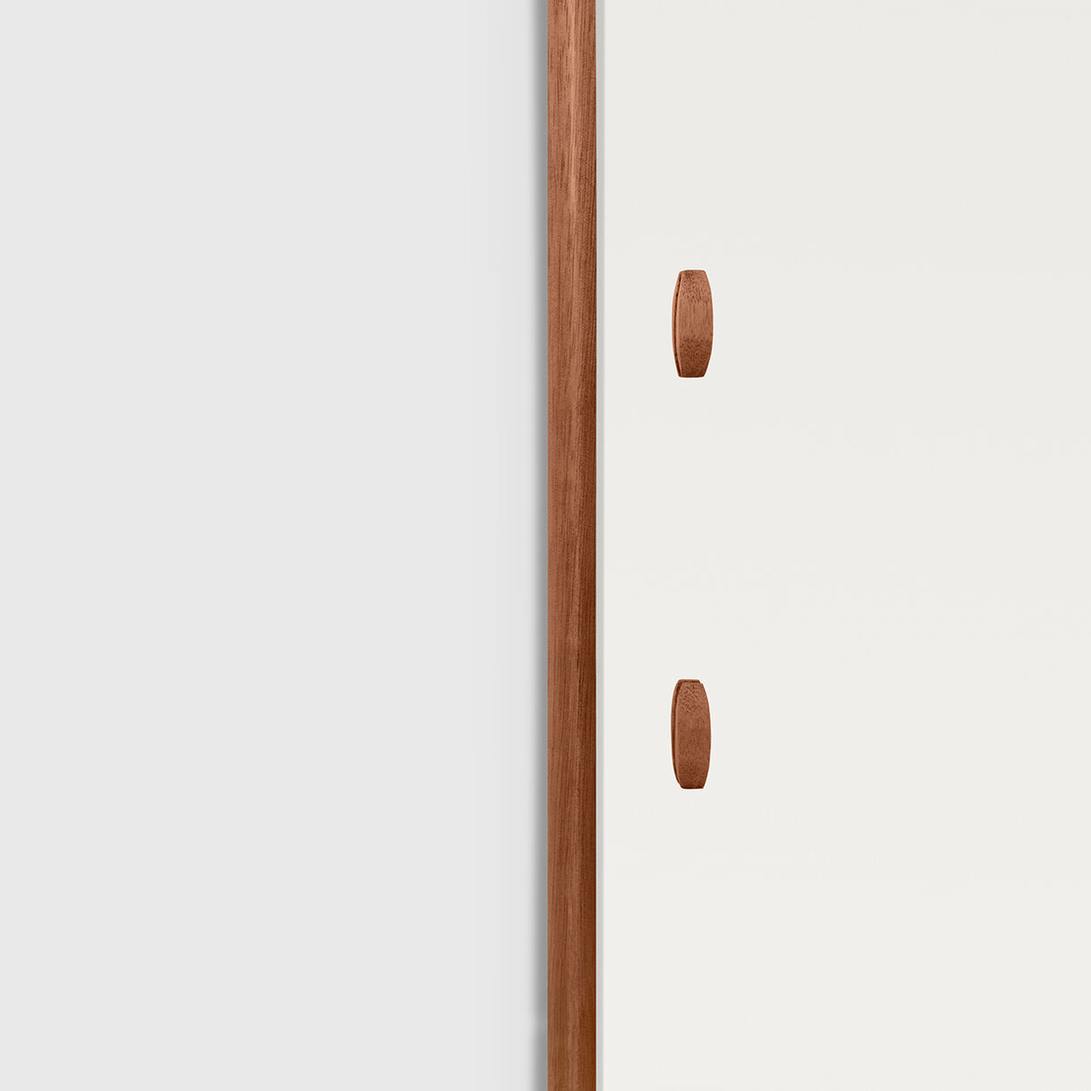 Stitch Mirror, Walnut