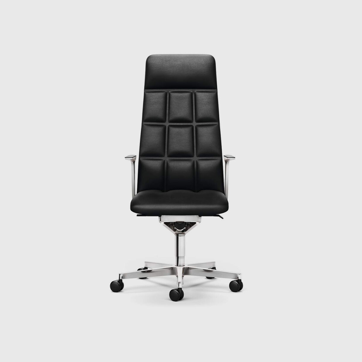 Leadchair Management Swivel Chair, High Back