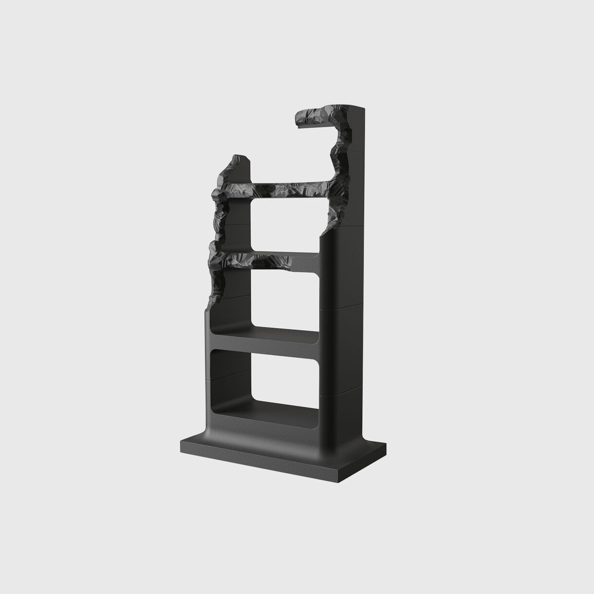 The Sculpted Series Bookshelf, Limited Edition, Black