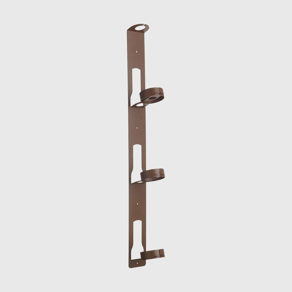 Win-O Bottle Storage, 3 Bottle, Etched Corten