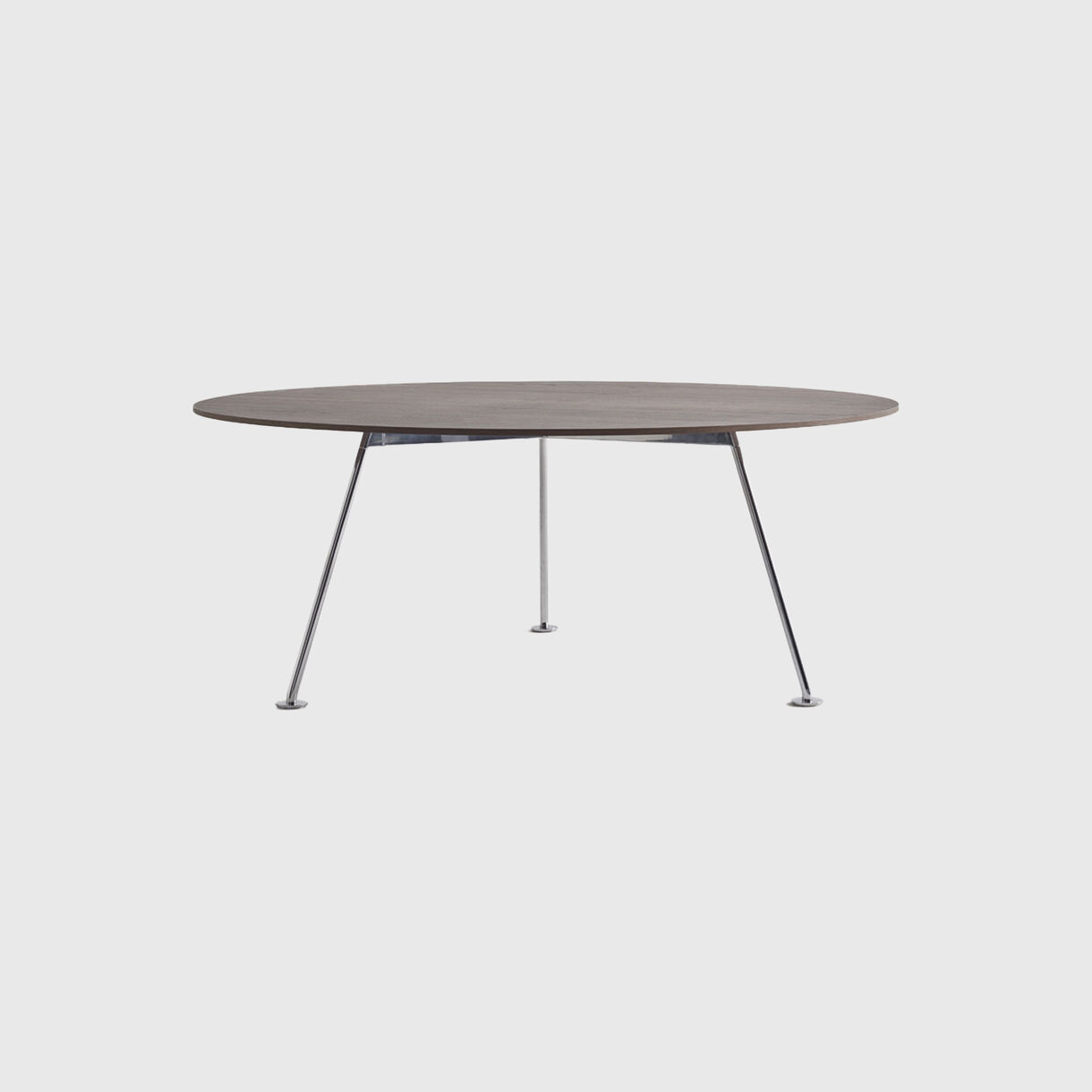 Grasshopper Dining Table, Round, Walnut