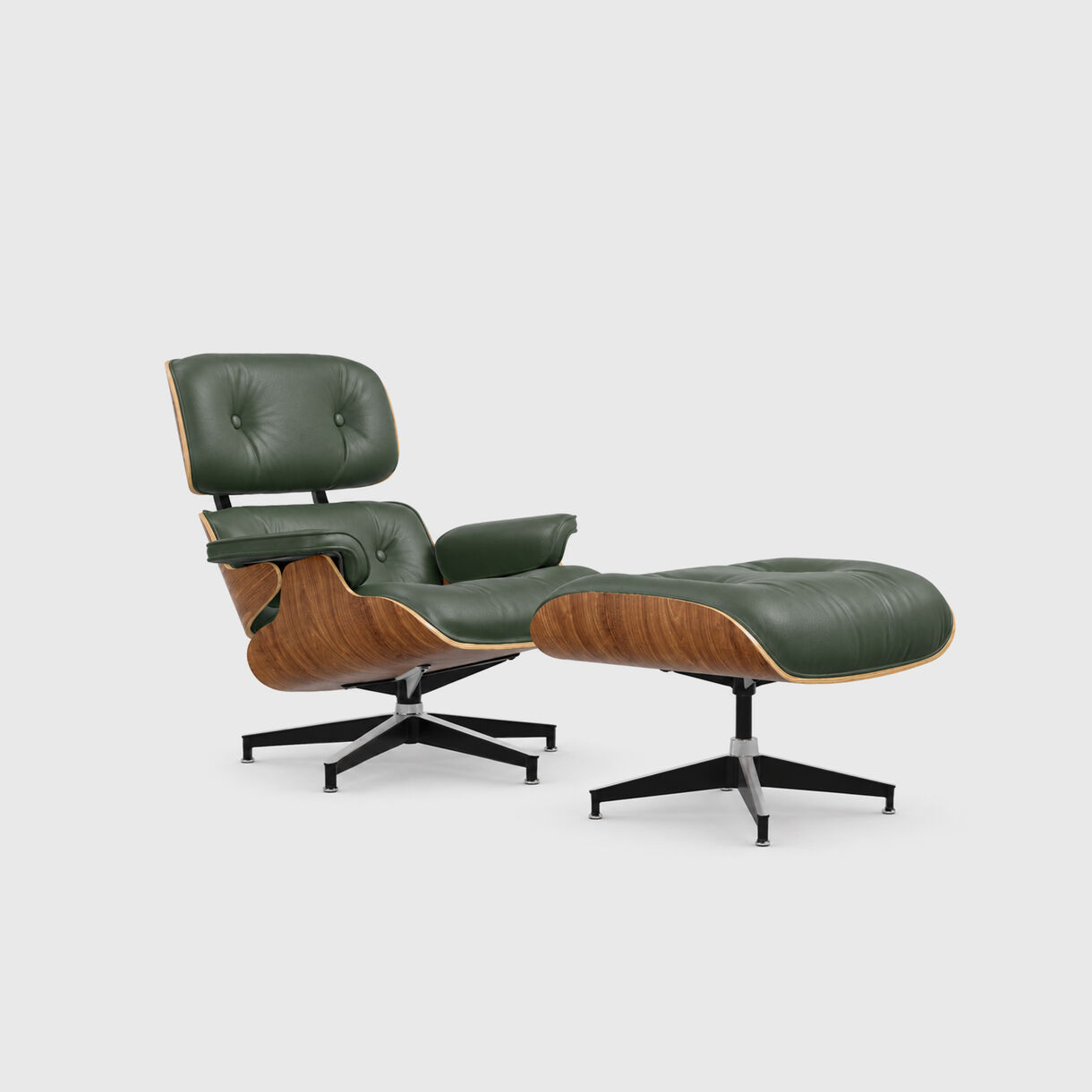 Eames Lounge Chair, Walnut, Vine