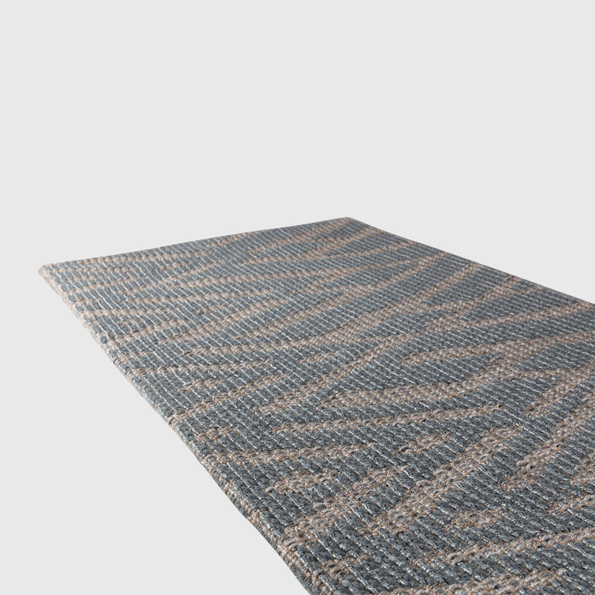 Masai Rug, Silver Blue