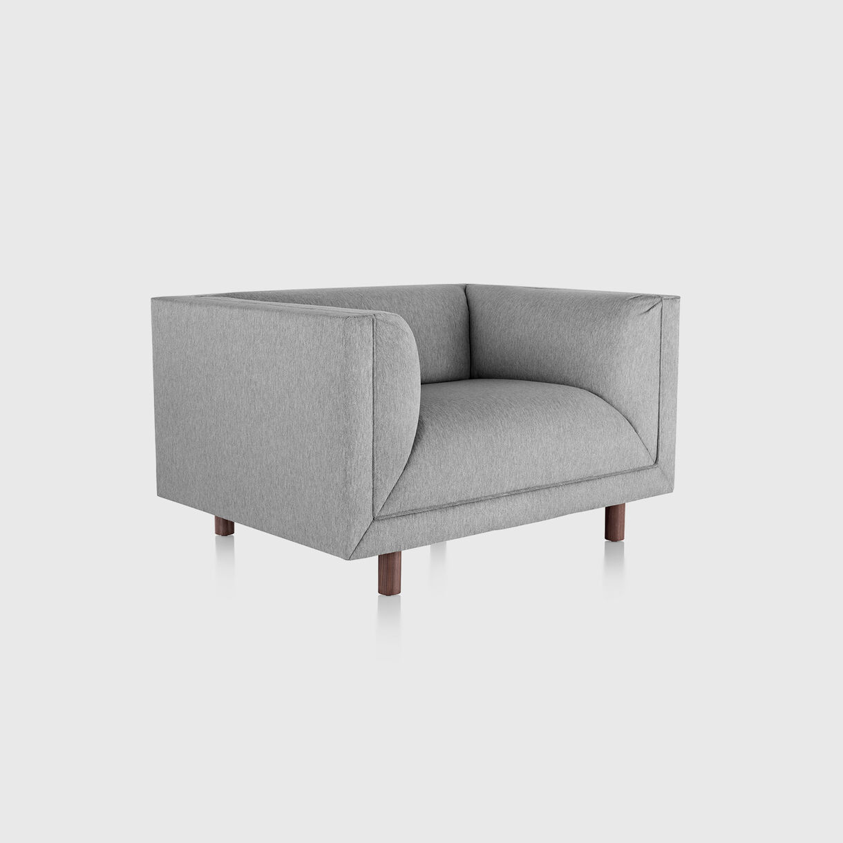 Rolled Arm Club Chair