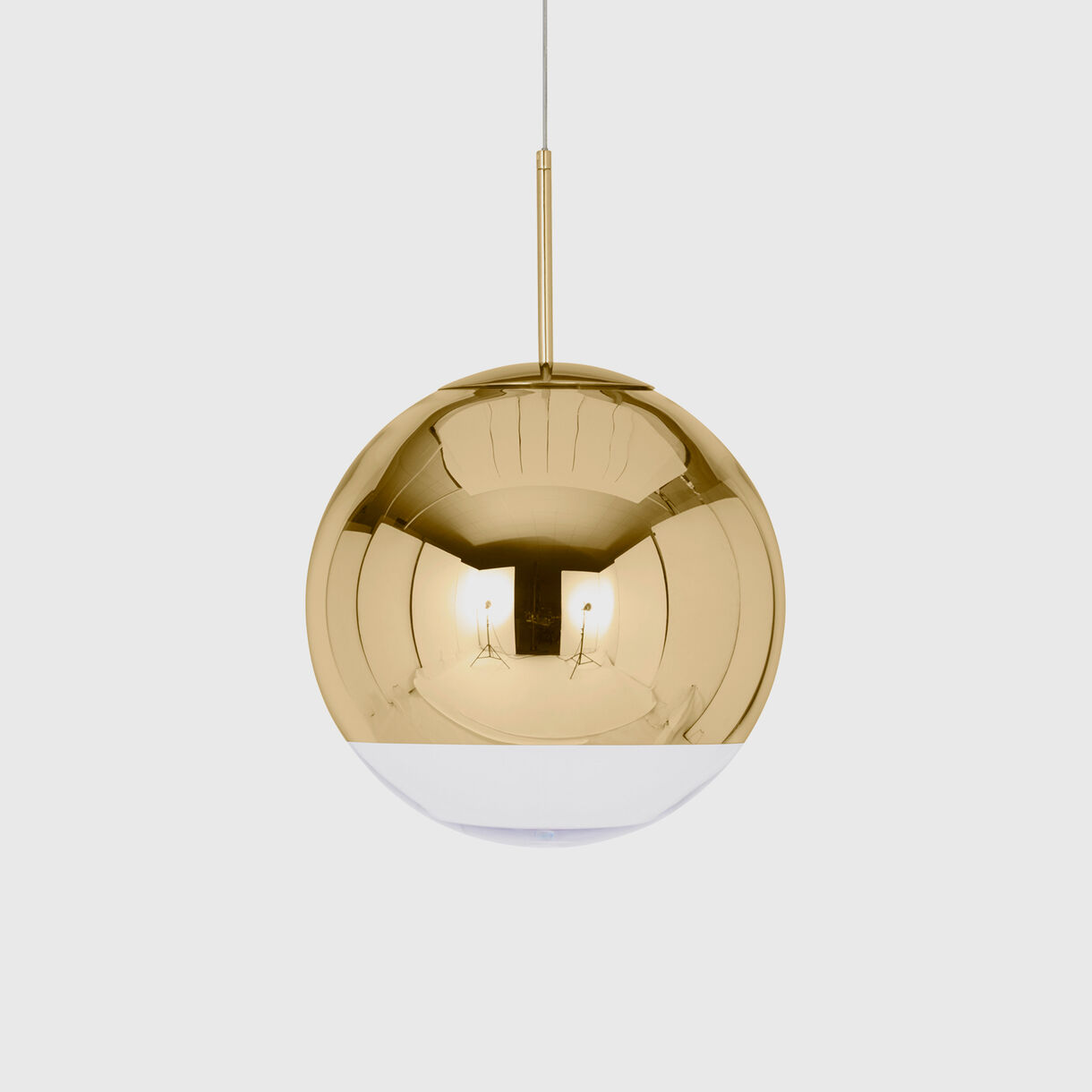 Mirror Ball Pendant 400mm, Gold