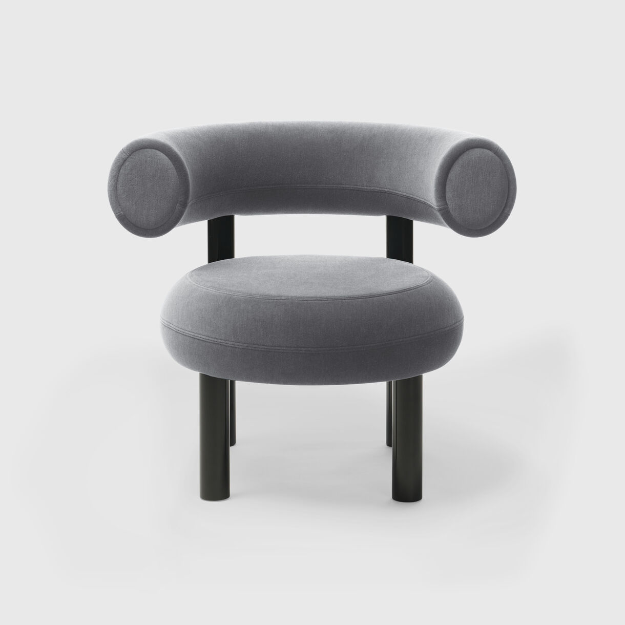 Fat Lounge Chair , Gentle 2 - Light Grey