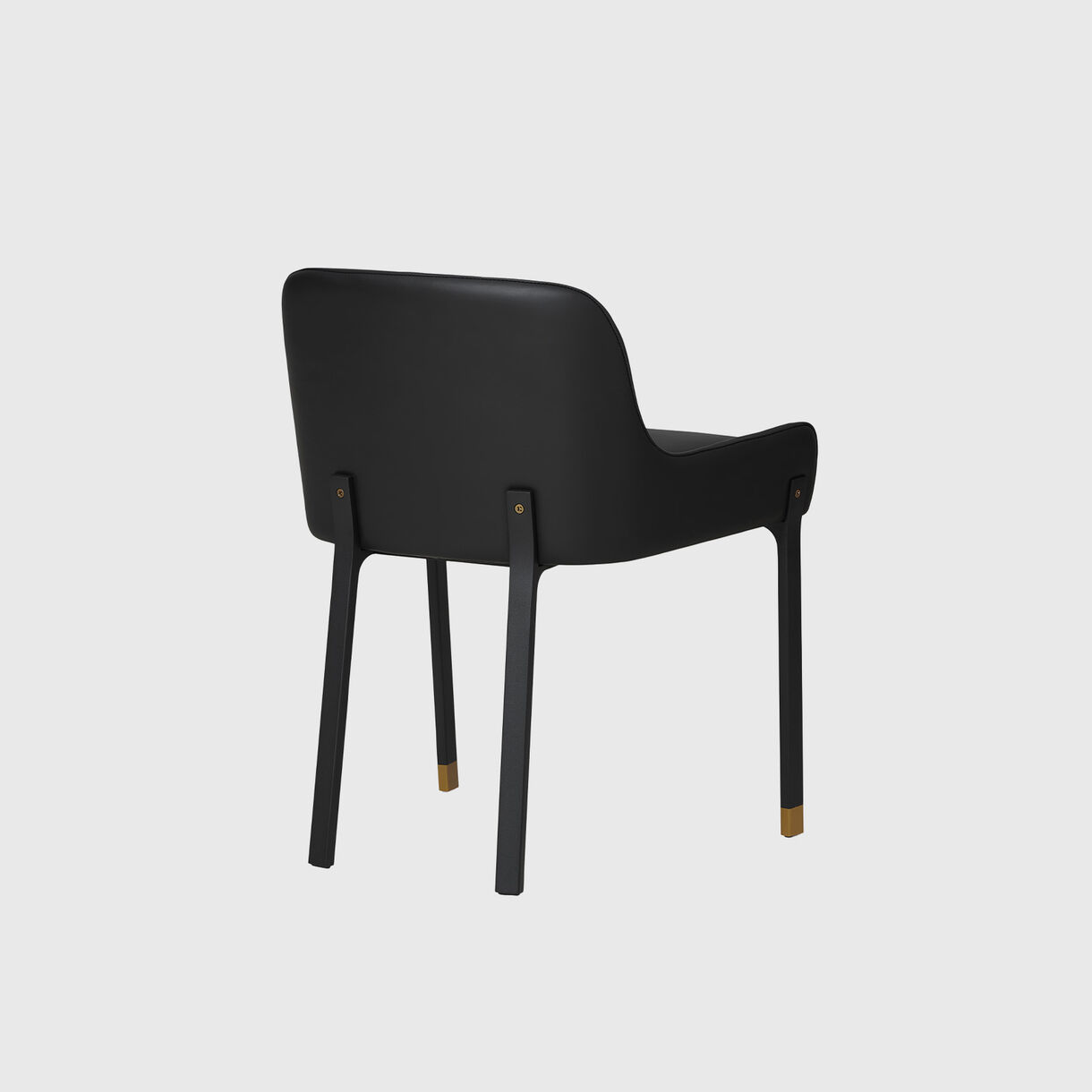 Blink Dining Chair, Bellagio Leather - Black