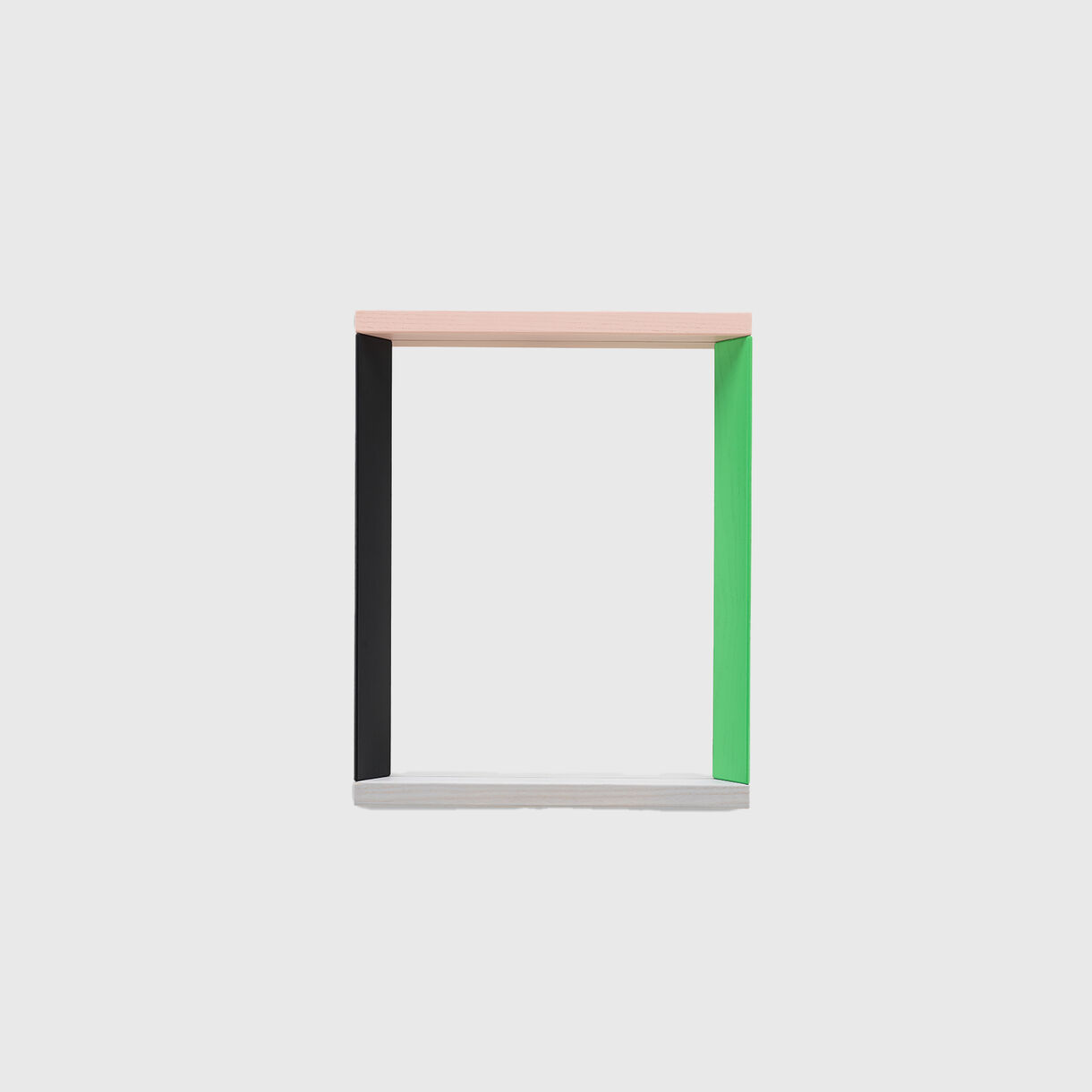 Colour Frame Mirror, Small, Green/Pink