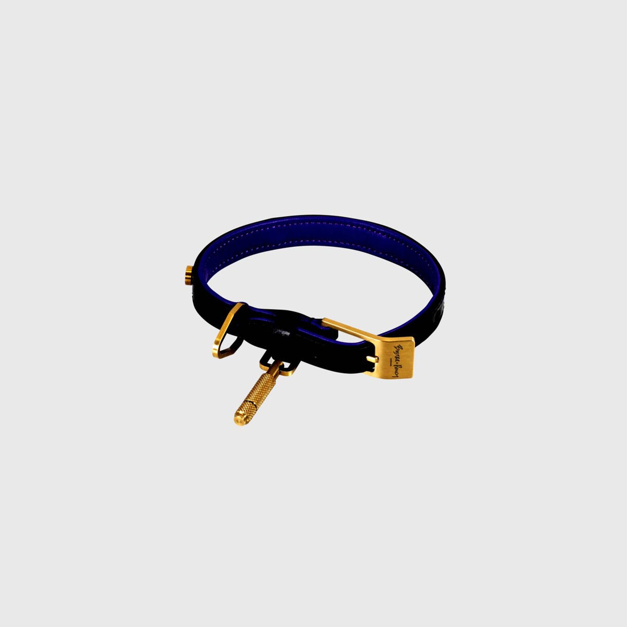 Dog Collar, Small, Brass