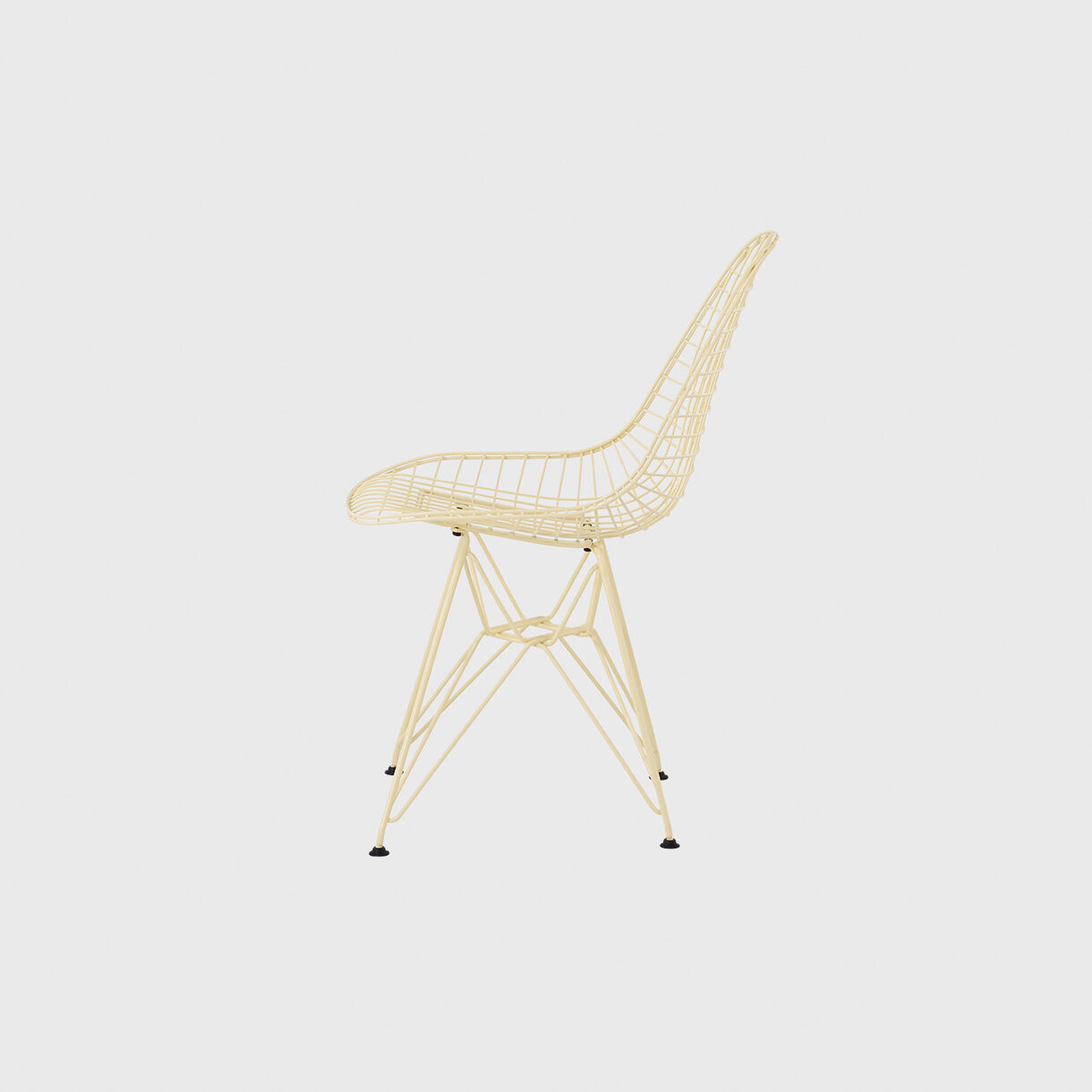 HM x Hay Eames Wire Outdoor Chair, Wire Base, Powder Yellow