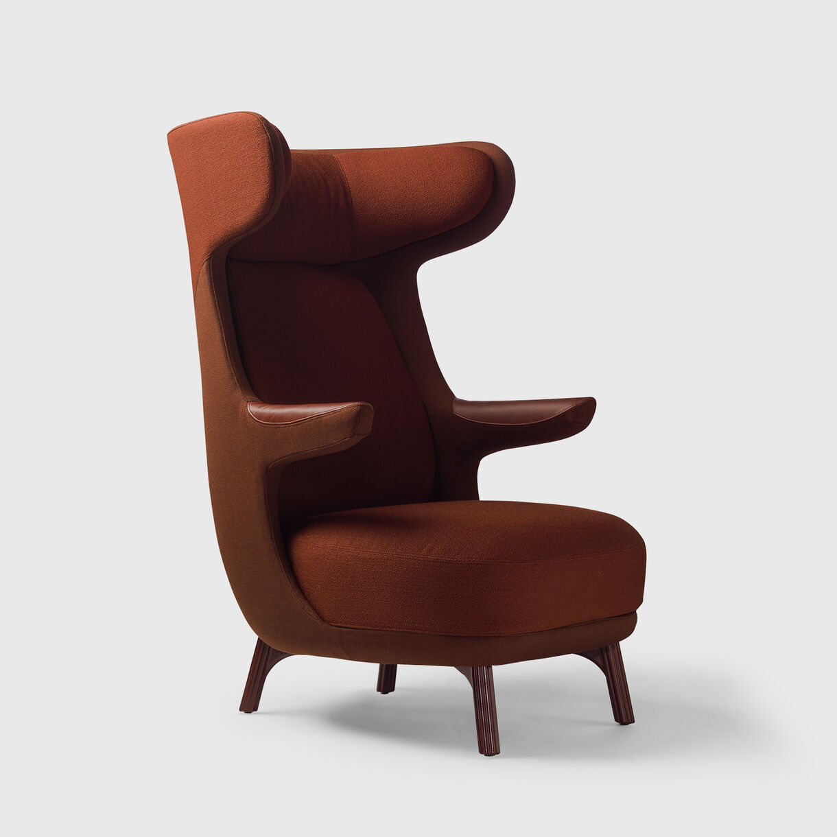 Dino Armchair, Dark Red