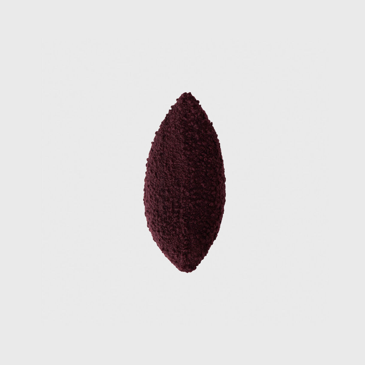 Bobble Cushion, Burgundy