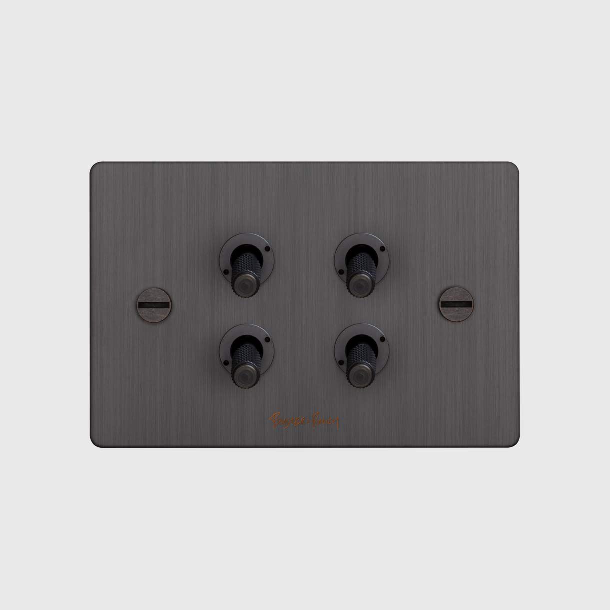 4G Toggle Switch, Smoked Bronze