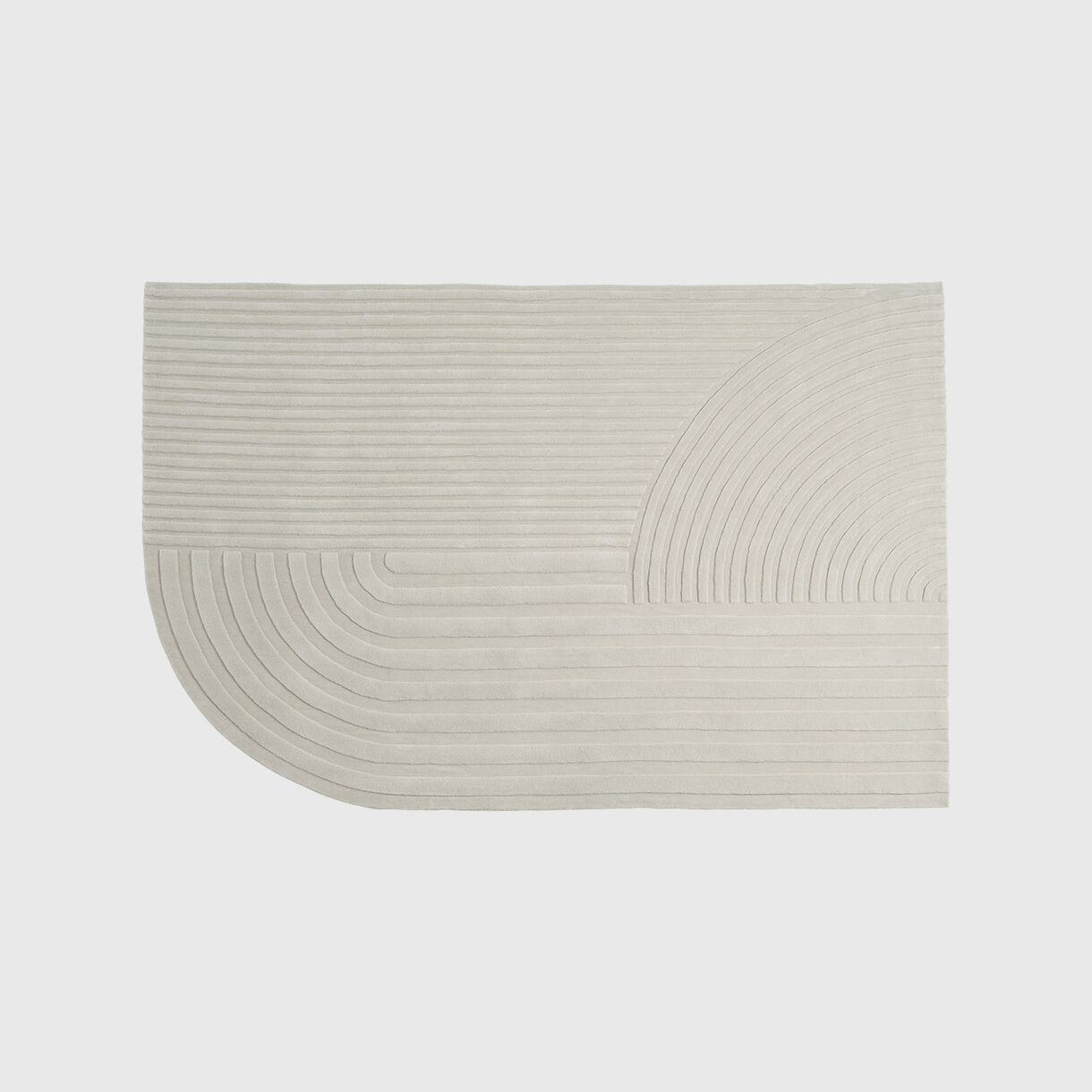 Relevo Rug, 2000 x 3000mm, Off-White