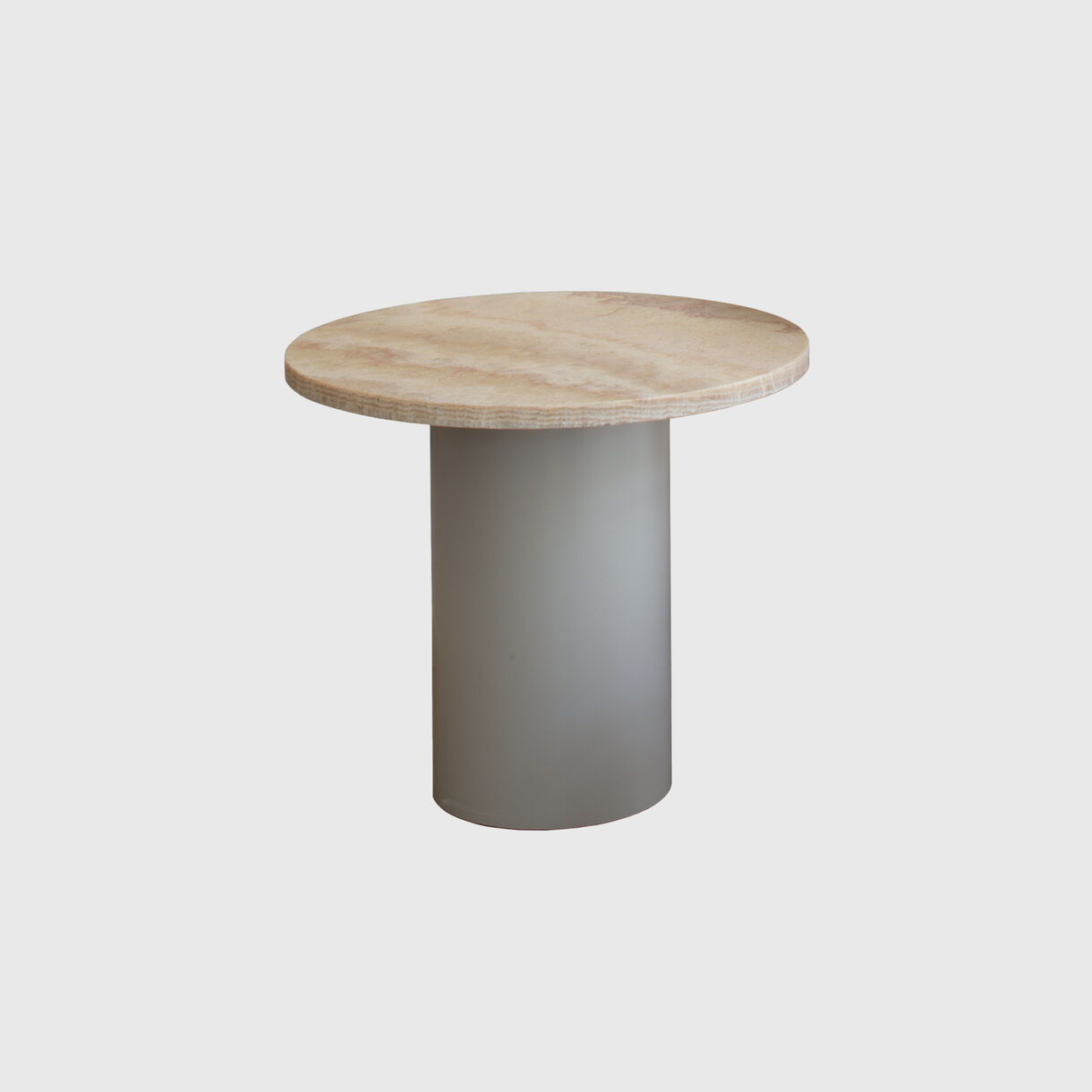 Hiroki Onyx Side Table, Fantastico & Grey