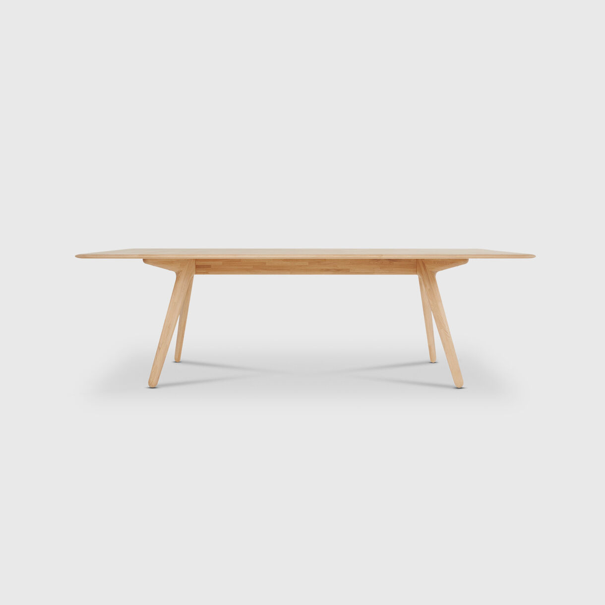 Slab Dining Table, Natural Oak