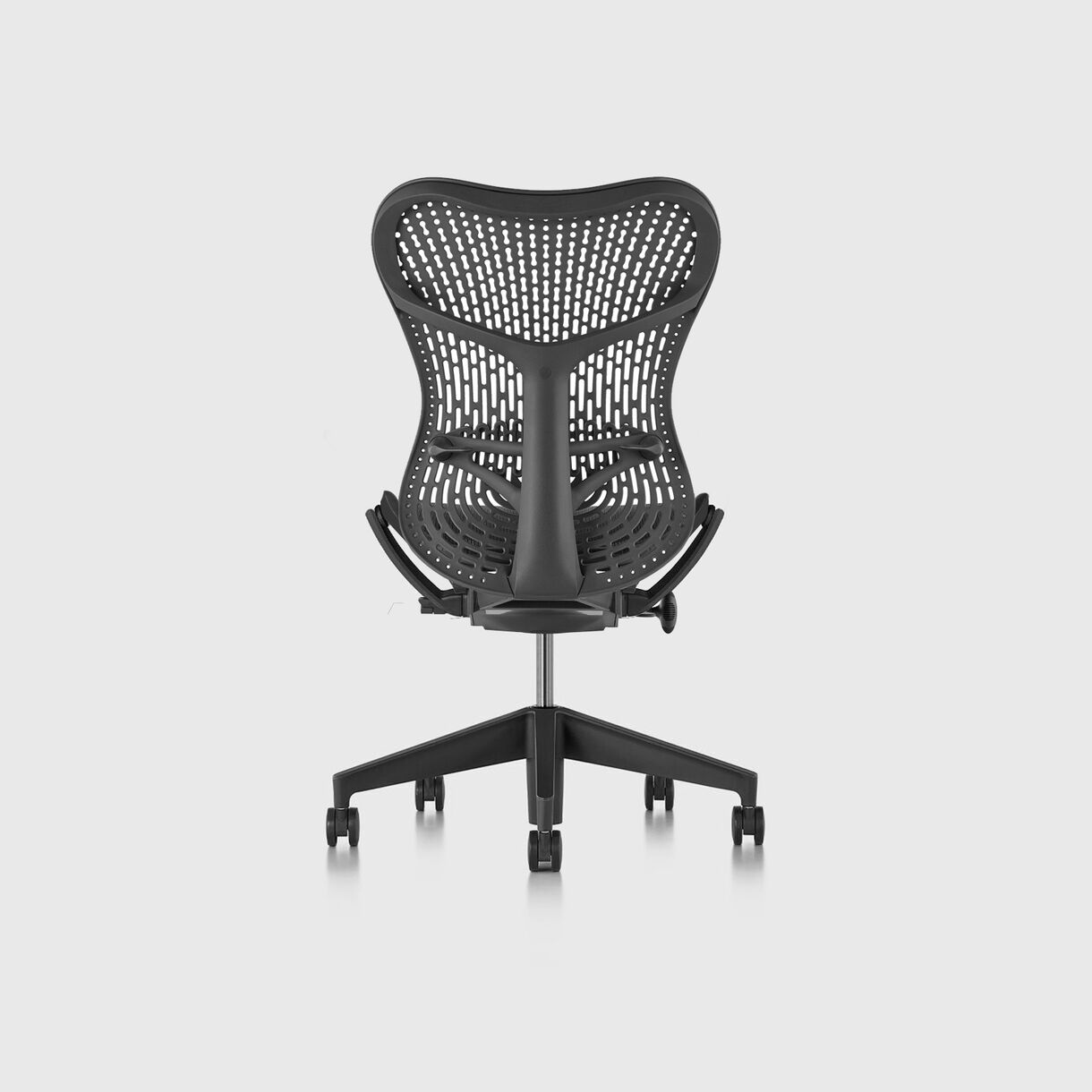 Mirra 2 Work Chair - TriFlex Graphite, Graphite Base & Frame - No Arms