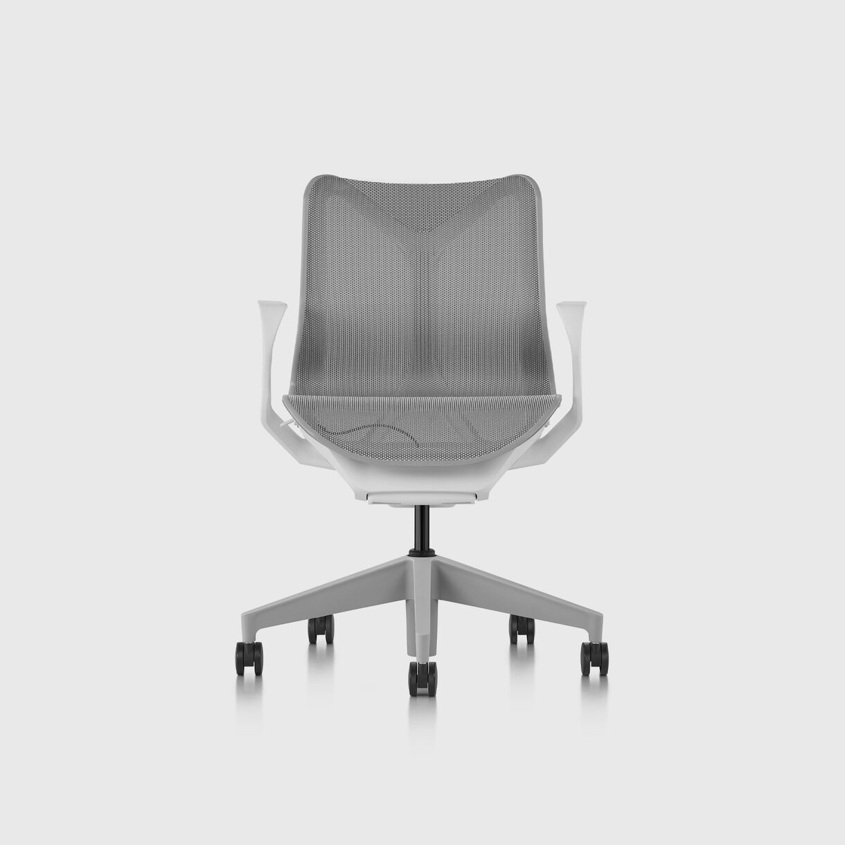 Cosm Chair, Mineral - Low Back - Fixed Arms