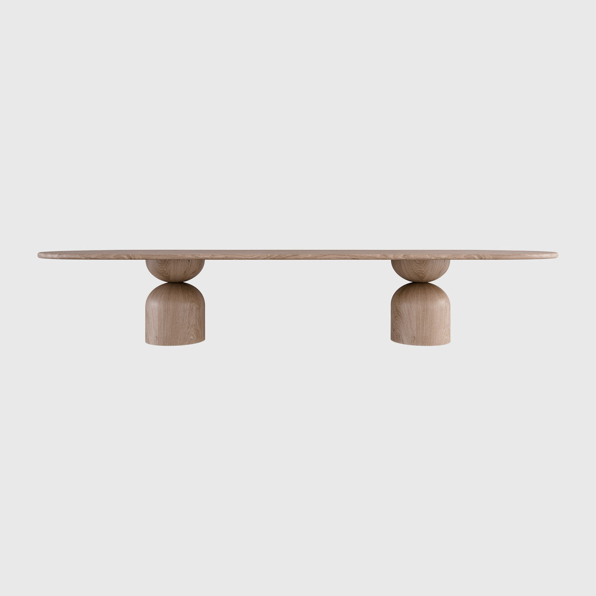Double Bell Table, Oak