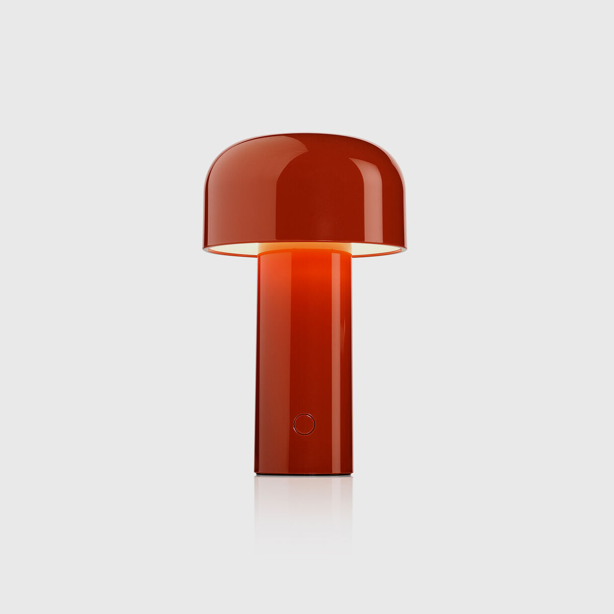 Bellhop table Lamp, Brick Red