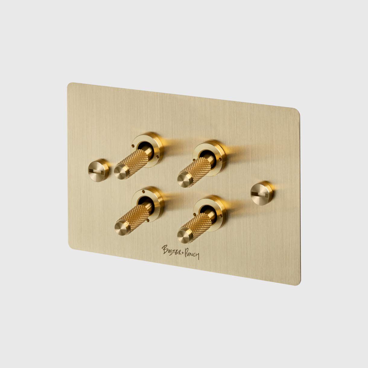 4G Toggle Switch, Brass