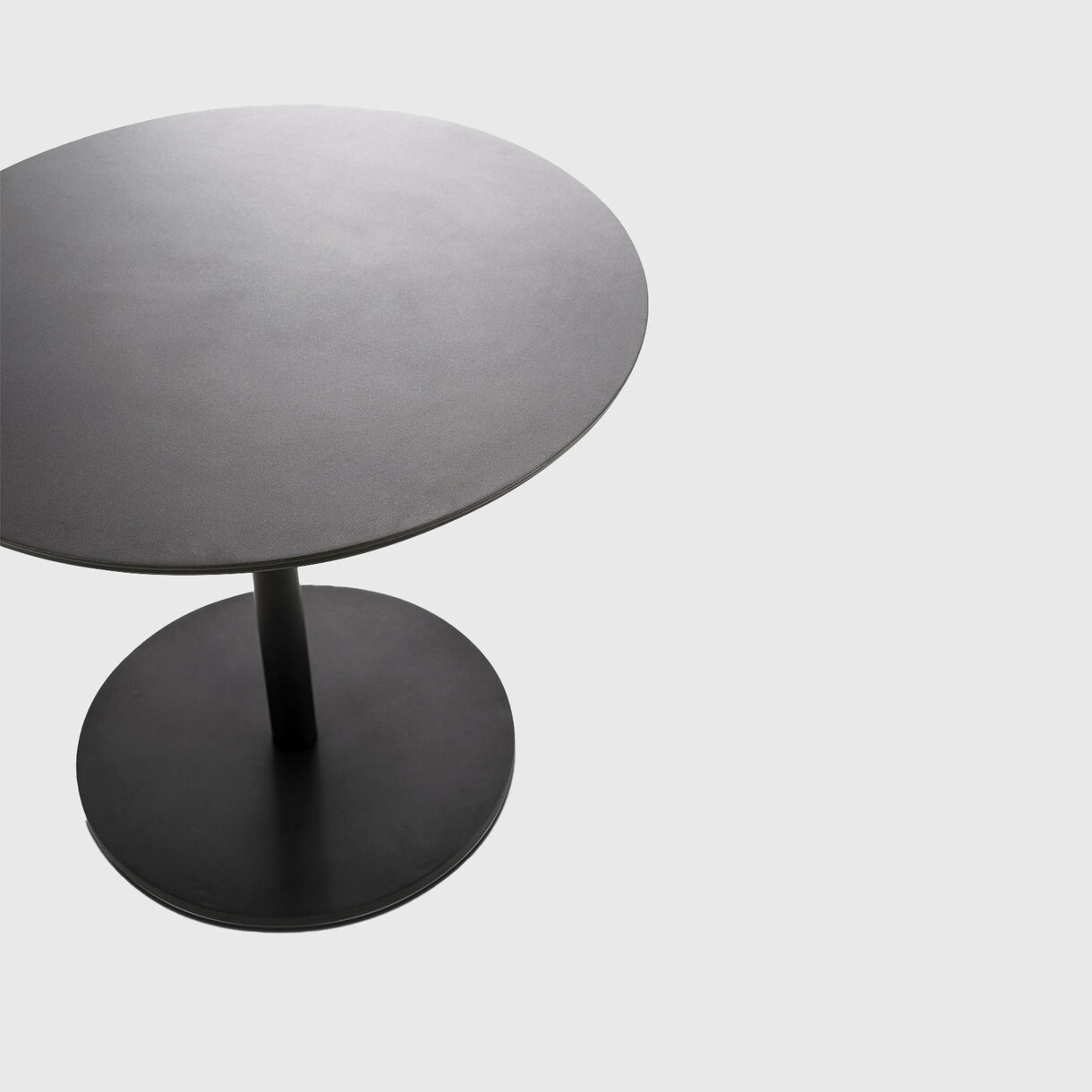 Button Cafe Table, Black