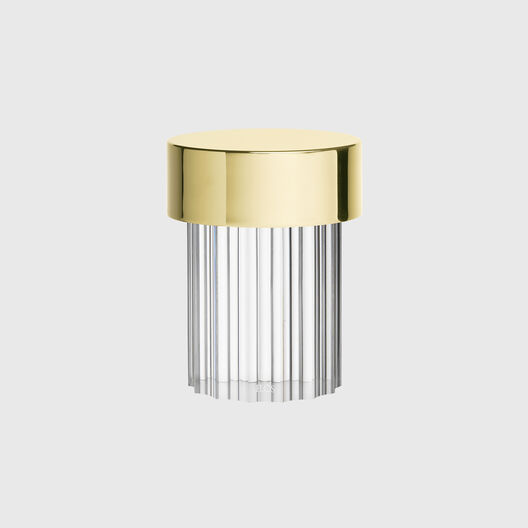 Last Order Fluted Portable Table Lamp