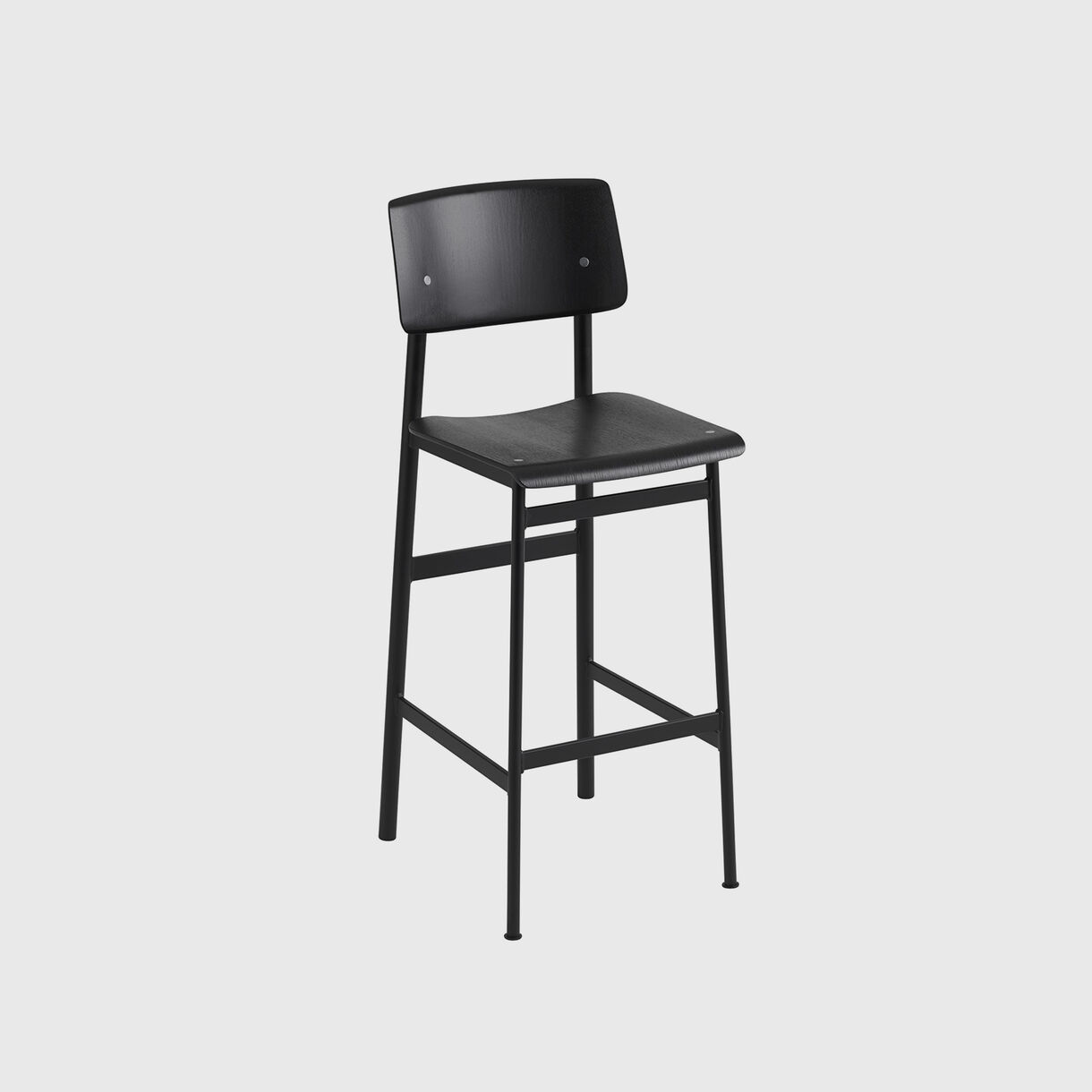 Loft Bar Stool, Black