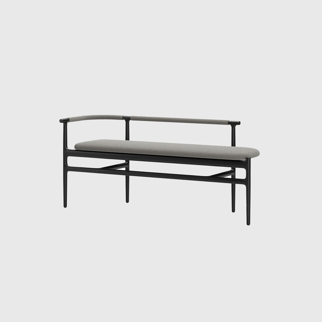 Charlie Bench, Black Oak, Grey