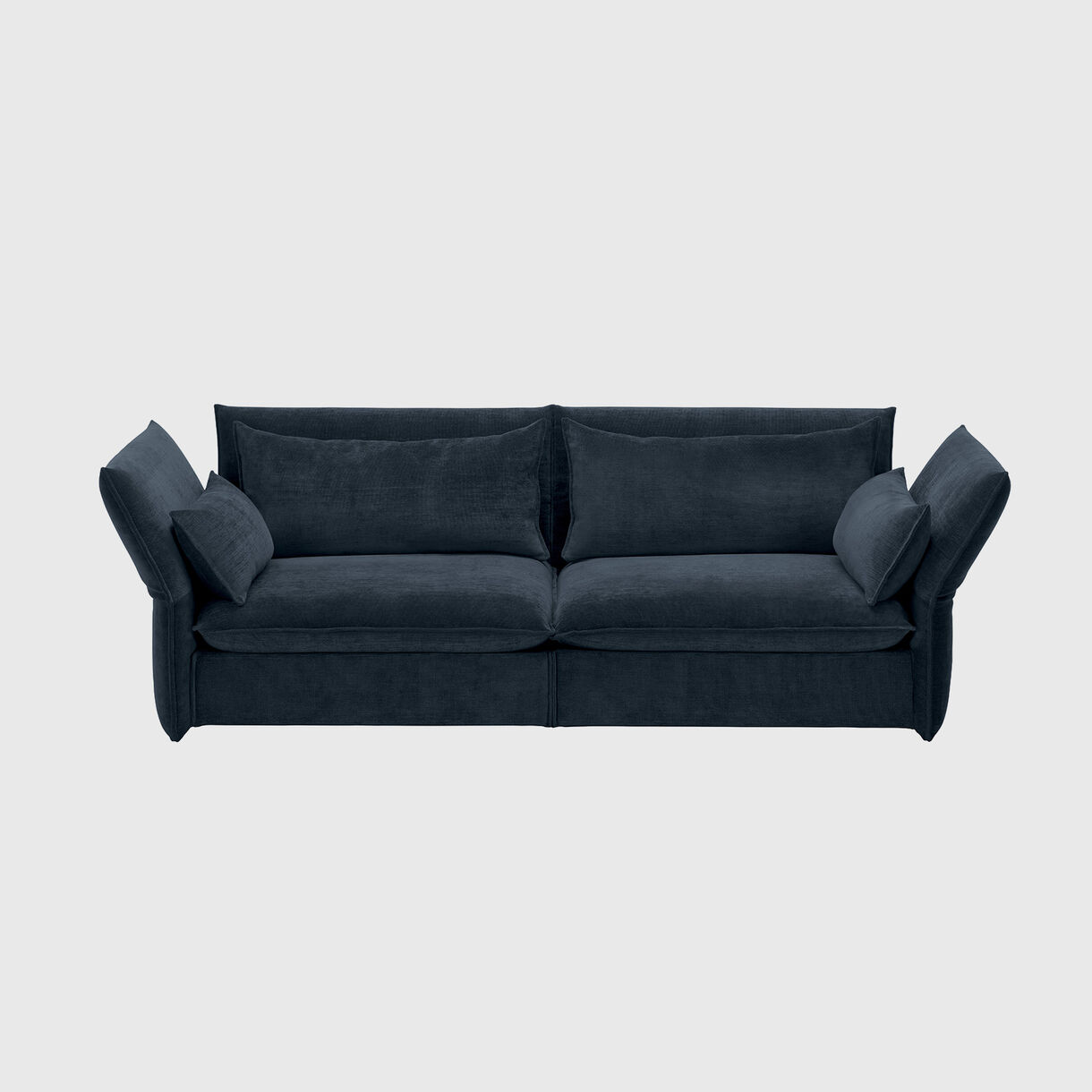 Mariposa Sofa, 3 Seater, Steel Blue