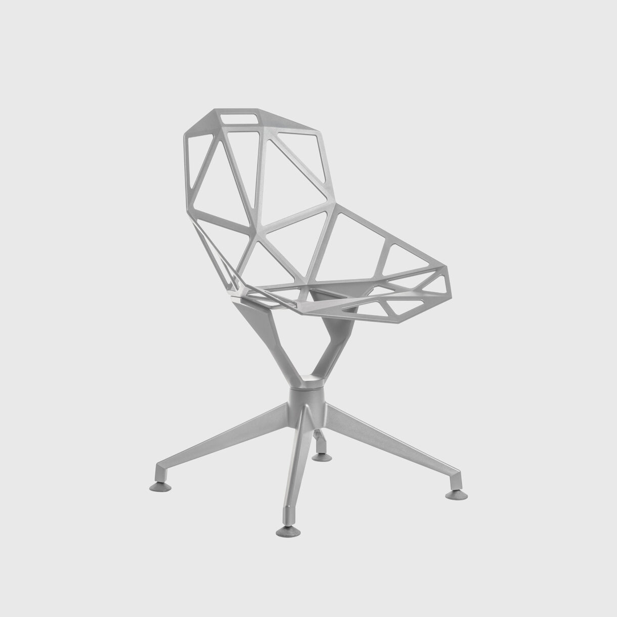 Chair_One 4 Star, Grey