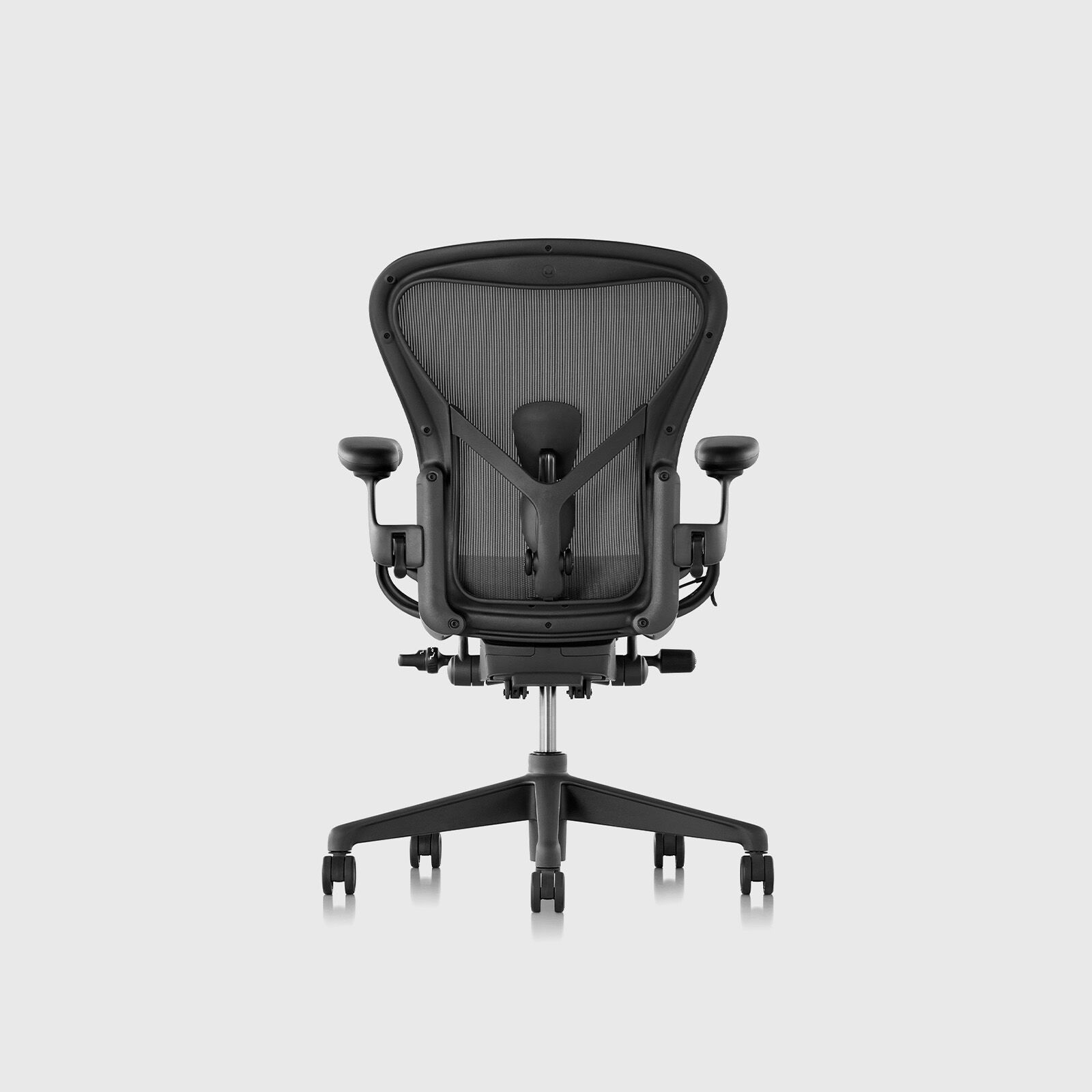 Herman Miller Aeron Chair Small A Graphite Living Edge