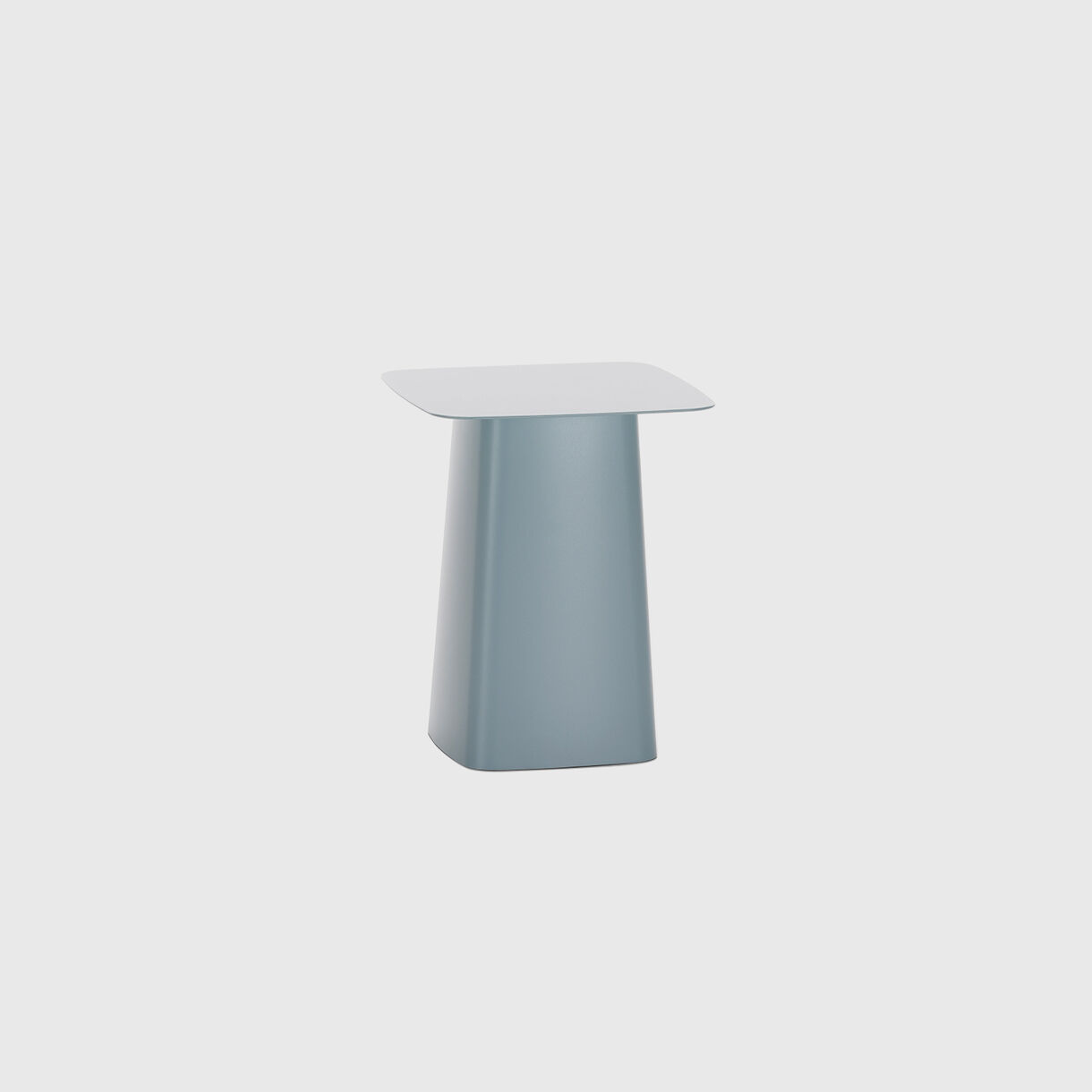 Metal Side Table, Small, Ice Grey
