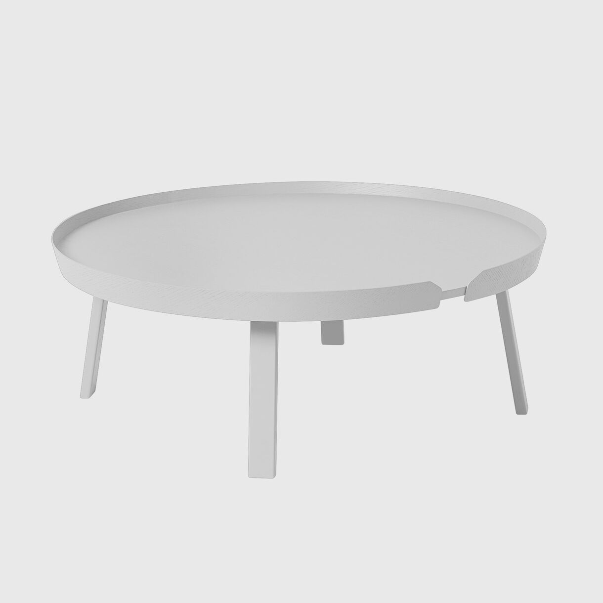 Around Coffee Table Extra Large, White